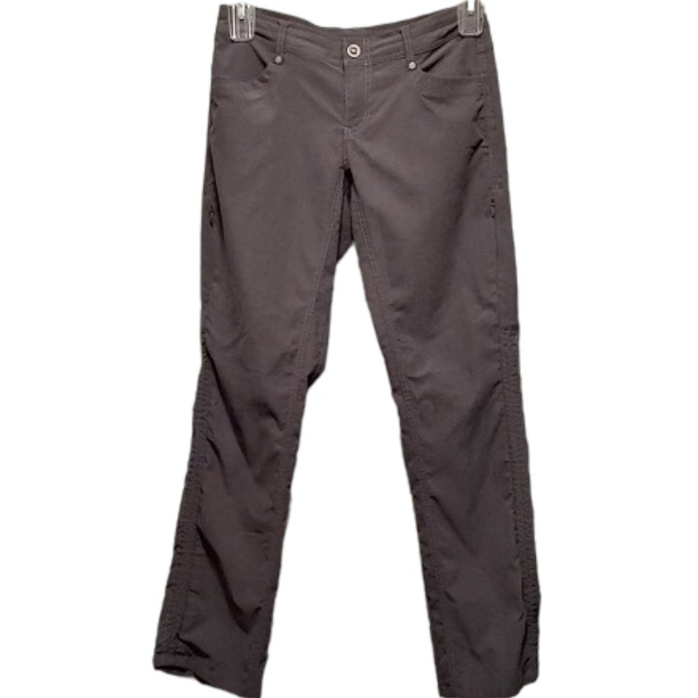 KÜHL Women's TREKR™ Pant Charcoal Cinch-to-Capri Sz 2 Short